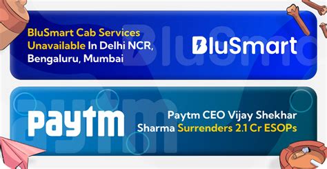 BluSmart’s Death, Uber Faces Legal Problems, and Paytm Lets Go ESOPs