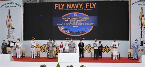 President’s Colour awarded to Naval Aviation – 2021 - Aero Defence