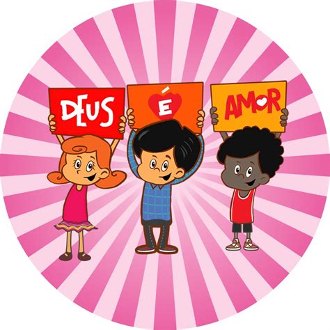 Painel Redondo 3 Palavrinhas Rosa | Shopee Brasil