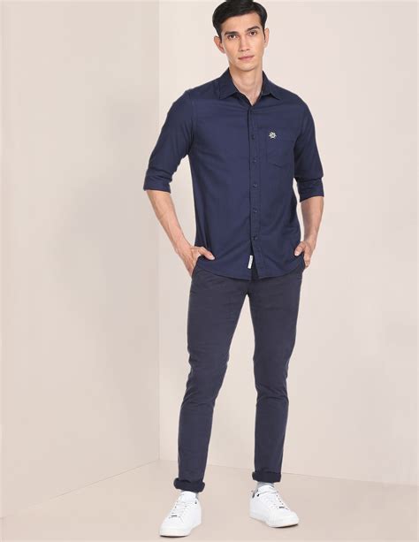 Regular Fit Solid Casual Shirt – U.S. Polo Assn. India