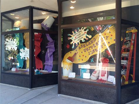 Instructional Resource Center at Archer Library: Library Window Display