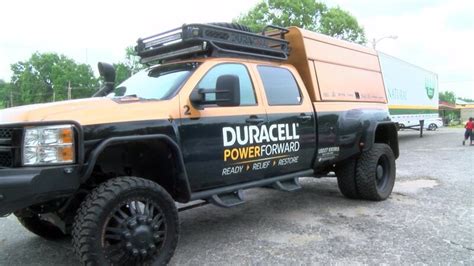 Duracell passes out batteries and flashlights to storm victims