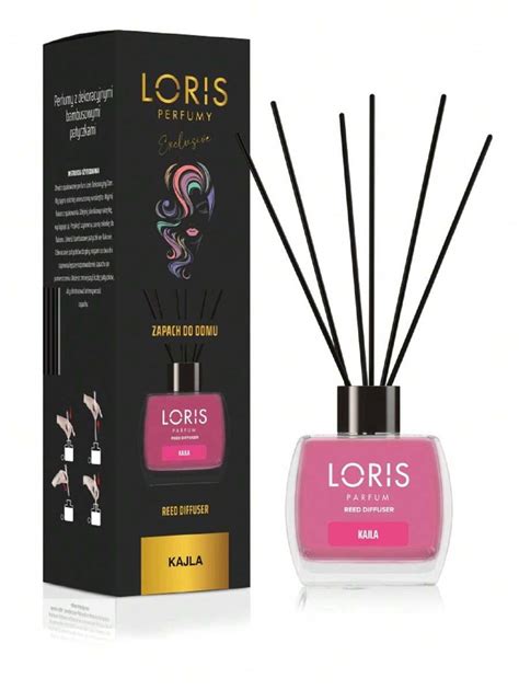 Diffuseur de parfum Loris 120 ml avec 6 roseaux en rotin, diffuseur d ...