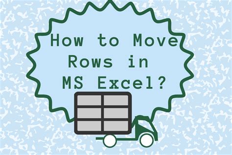 Image result for Excel Move Row