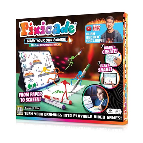 Pixicade! Special Animation Edition - Alan Becker | Turn Drawings Into ...
