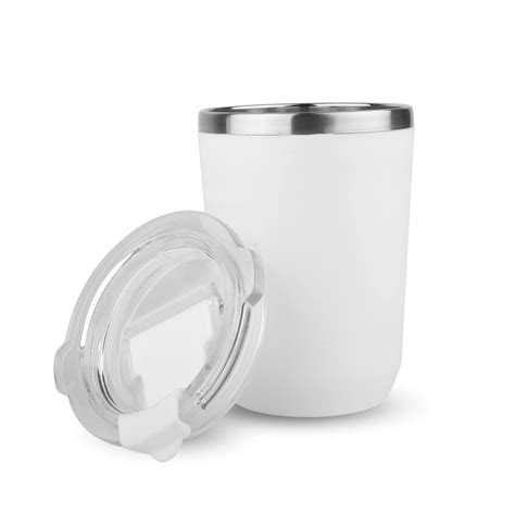 Buy Power Plus Foggy Stainless Steel Coffee Mug 350ml, Premium Clear ...