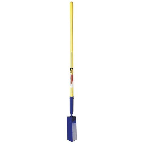 Nupla 14 ga. Trenching Shovel, Steel Blade, 48" L Fiberglass w ...