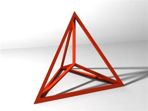 Tetrahedron 3D Model 的图像结果