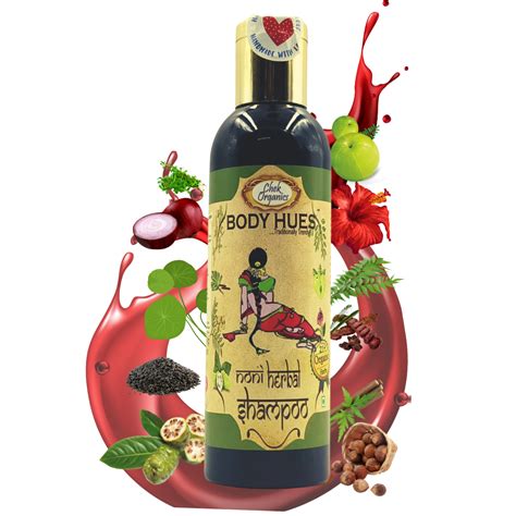 CHEKORGANIC 21 Herbs Ayurvedic Shampoo with Noni – Sulphate & Paraben ...