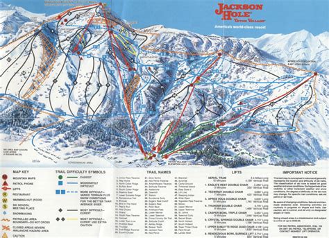 Navigating The Terrain: A Deep Dive Into The Jackson Hole Mountain Resort Map - Pittsburgh City ...