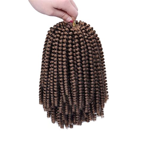Spring Twist Crochet Hair 1 Pack 8 Inch Bomb Twist India | Ubuy