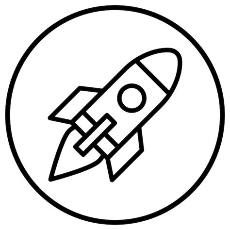 Rocket vector icon design illustration | Premium Vector