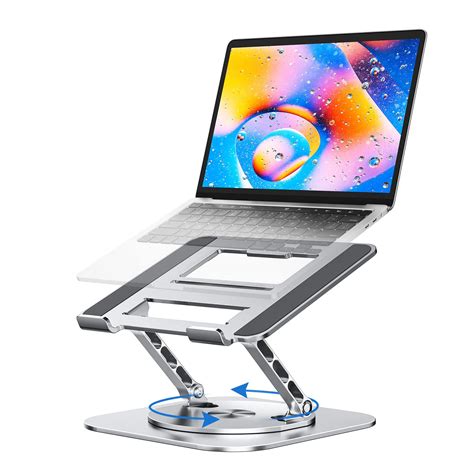 MCHOSE Adjustable Laptop Stand for Desk, Ergonomic Laptop Riser with ...