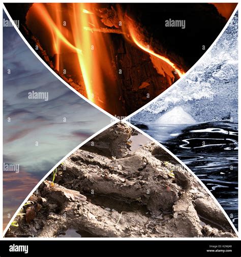 Four classical elements hi-res stock photography and images - Alamy