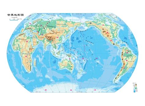 人教版地理七年级上高清世界地图（pdf版）-资源下载七七文库