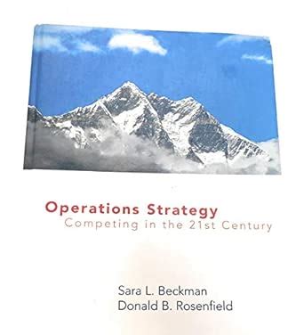 Buy Operations Strategy: Competing in the 21st Century Book Online at ...