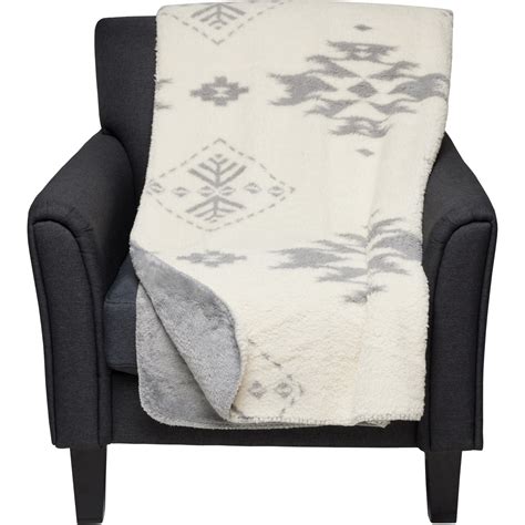 Pendleton Icon Sherpa Throw Blanket - 50x70" - Save 50%