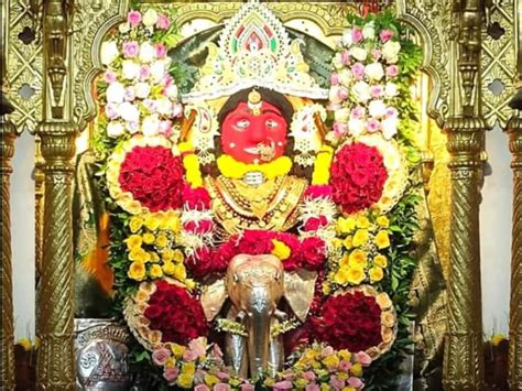 5 lakh devotees visited the Harsiddhi temple in Rajpipla during the ...