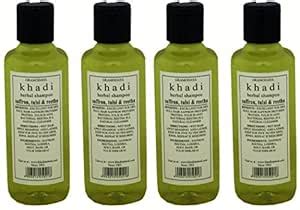 Buy Hair Shampoo - Saffron, Tulsi & Reetha Shampoo - Combo Pack of 4 ...