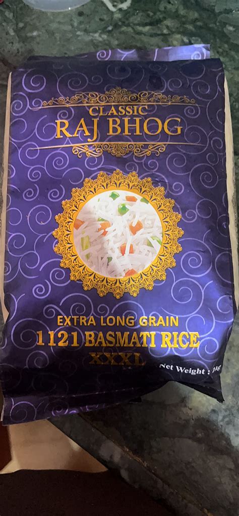 Raj Bhog 1121 Basmati Rice 10 Kgs | XXXL Extra Long Grain | Naturally ...