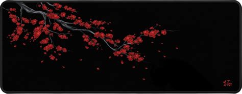 Blood Red Blossom Deskmat (XXL)