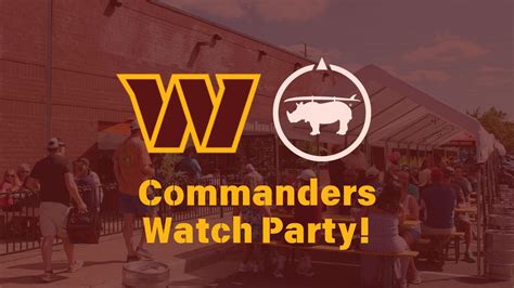 Commanders Watch Party ?, 21730 Red Rum Dr #142, Ashburn, VA, United ...