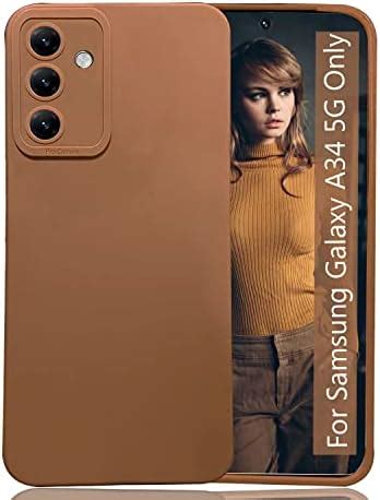 KC Back Cover for Samsung Galaxy A34 5G, Shockproof Soft Bumper ...