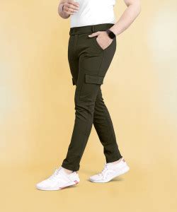 COMBRAIDED Regular Fit Men Green Trousers - Buy COMBRAIDED Regular Fit ...