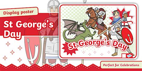 St George's Day Display Poster