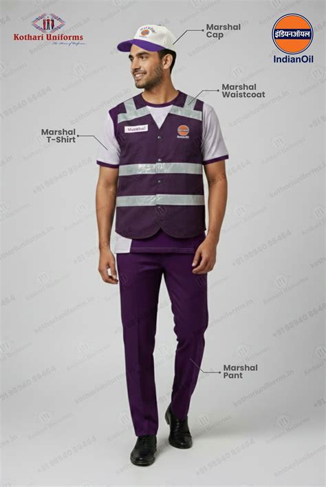 IOCL Uniform Marshal Waistcoat | Indian Oil Staff Uniform
