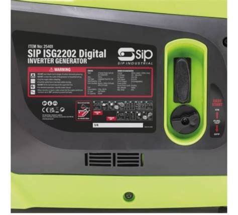 25401 SIP | SIP 1800 W Generator, 230V Output, 22.3 kg | 276-8341 | RS