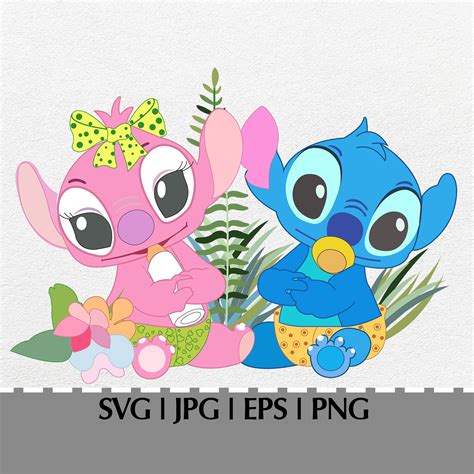 Lilo and Stitch Svg Cute Lilo Stitch Png Svg Cartoon for - Etsy Australia