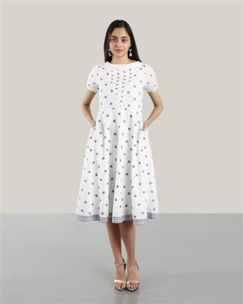 Embroidered Frock Dress – The Indian Trunk