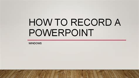 Image result for How to Record Using PowerPoint