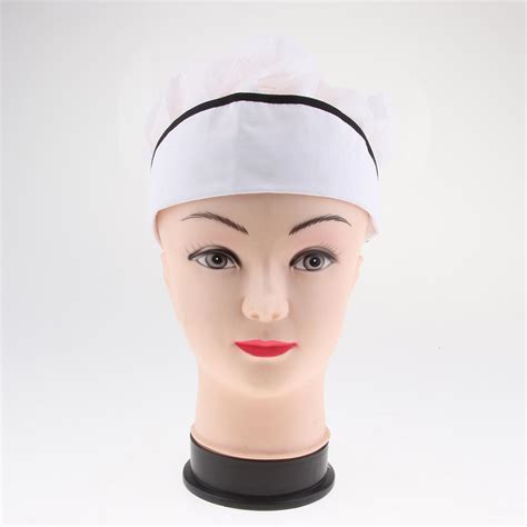 Kitchen Chef Working Hat for Male/Female Adult Cooking Cap Black Net ...