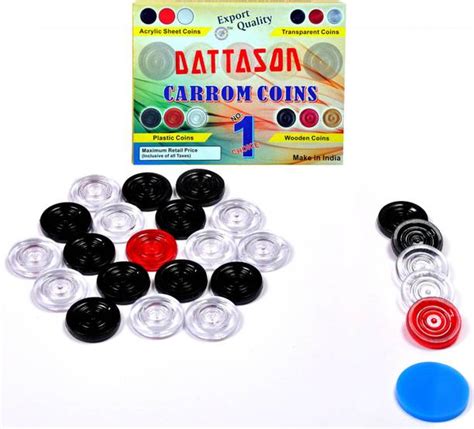 Buy Carrom Pawns (कर्रम पॉन्स) Online in India | Flipkart.com