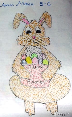 Colourful Dot Art Pictures by Kids