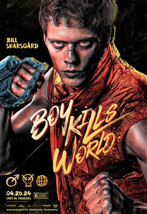 Boy Kills World: First Official Poster And 4 Character Posters