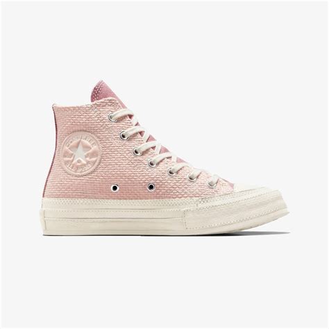 Buy Pink Sage & Night Flamingo Converse Chuck 70 Mixed Material Shoes ...
