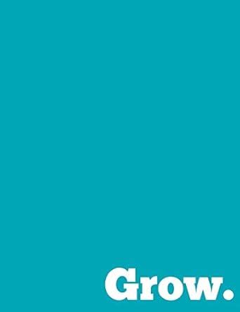 Buy Grow Teacher Observation Notebook: Teal Logbook for recording ...