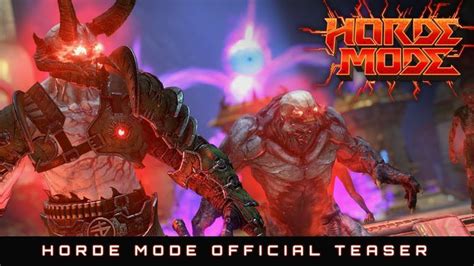 Doom Eternal Receives Biggest Free Update In Game History - With Horde ...