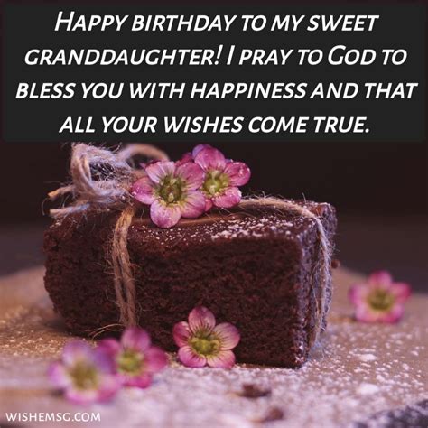 200+Granddaughter Birthday Wishes For Facebook - Wishemsg.Com