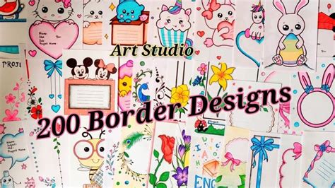 Image result for Project File Border Designs