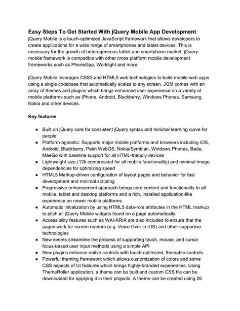 Image result for Create Simple Mobile App Using jQuery Mobile