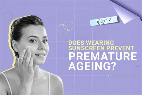Does wearing sunscreen prevent premature ageing? - Sereko Shop
