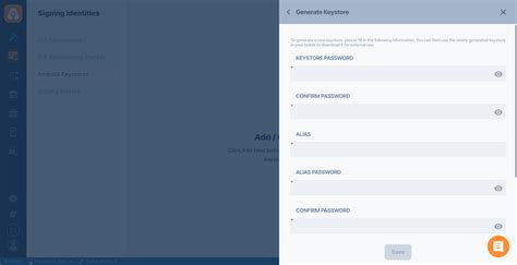 Image result for Generate Keystore Android