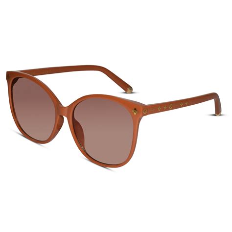 Cat eye Brown Sunglasses For Women – LensKandy