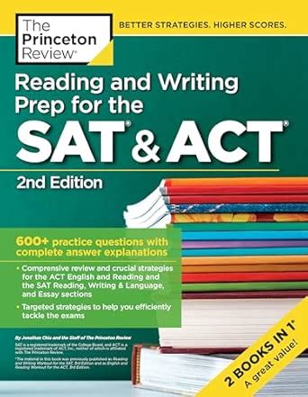 Reading and Writing Prep for the SAT & ACT, 2nd Edition: 600+ Practice ...