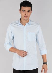 PETER ENGLAND Men Solid Casual Blue Shirt - Buy PETER ENGLAND Men Solid ...